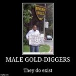 MALE GOLD-DIGGERS - Imgflip