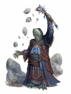 Female Troglodyte Cleric or Oracle - Pathfinder PFRPG DND D&