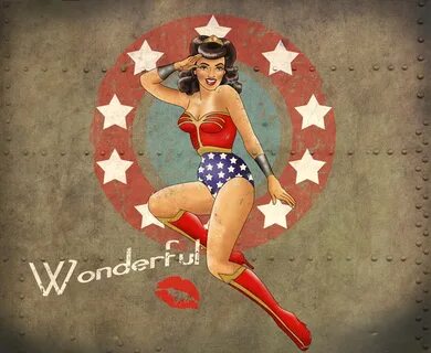 WW2 Bombshell Pinups of Iconic Geek Women