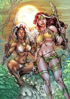 Rogue and Storm in the Savage Land - Imgur