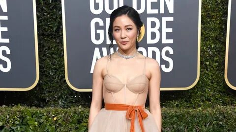 Constance Wu Stuns on 2019 Golden Globes Red Carpet StyleCas