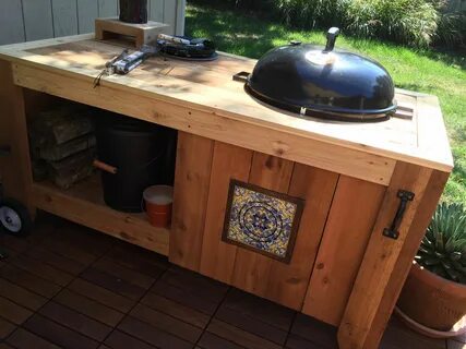 Weber Grill Table Grill table, Weber grill table, Outdoor ki