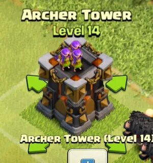 Clash Of Clan Archer Tower Levels