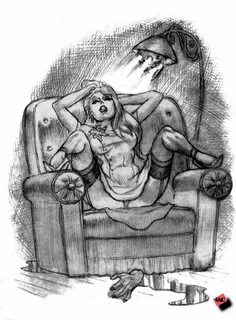 Erotic Cartoons/Erotic Fantasy Art/Rich Larson/Haunted house