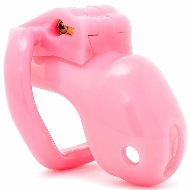 Pink Holy Trainer v3 nano chastity device. 