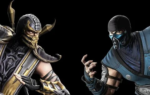 Mortal Kombat обои Sub Zero Vs Scorpion Mortal Kombat серия 