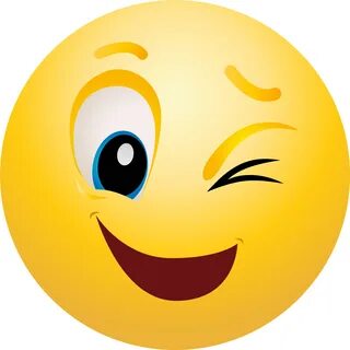 Emoticon Smiley Wink Emoji Clip Art - Png Download - Full Si