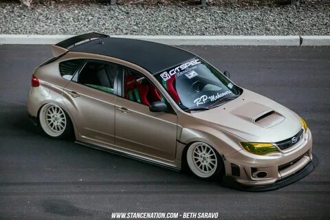 Grounded // Ian Galvez's STi Hatch. StanceNation ™ // Form F