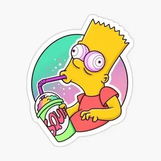 "Bart" Sticker by Andresballi Redbubble