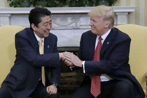 Japanese president handshake meme