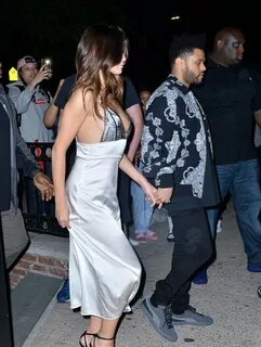 SELENA GOMEZ and The Weekd Night Out in New York 06/05/2017 