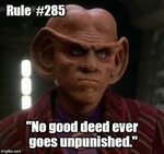 Ferengi Rule of Acquisition 285 - Imgflip