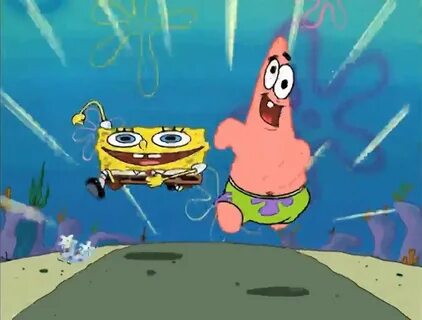 Spongebob and Patrick floating - Album on Imgur