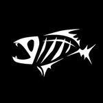15 2*8 9 см oton Fish стильные модные декоративные наклейки 