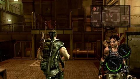 Resident Evil 5 Remastered playthrough pt34 - Reapers, Chain