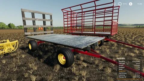 FS19 Autoload hay wagon v1.0 - Farming Simulator 17 mod / FS