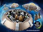 Doctor Who Character Building Dalek Spaceship Set