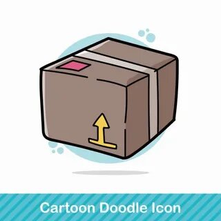 Goods box doodle vector illustration Stock Vector Image by ©