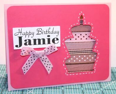 Happy Birthday Jamie Special order. Cut on my Silhouette. Fl