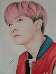 Jhope Fanart Color Pencil Drawing BTS FAN MADE Amino