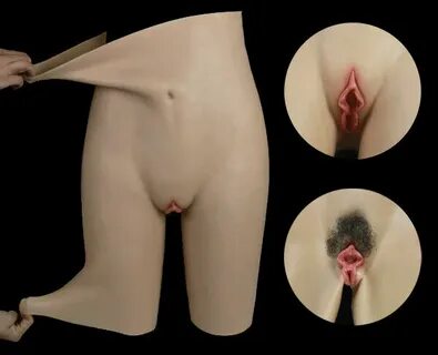 Купить Silicone Fake Vagina Panties Thicken Enhancer Crossdr