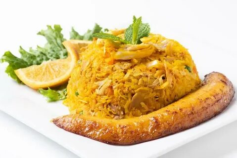 Рис стиля Pollo жулика Arroz Colombiano колумбийский с мясом