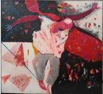 FOR SALE "Dance", oil on canvas, H132x122 cm, 2009. "Rəqs", 