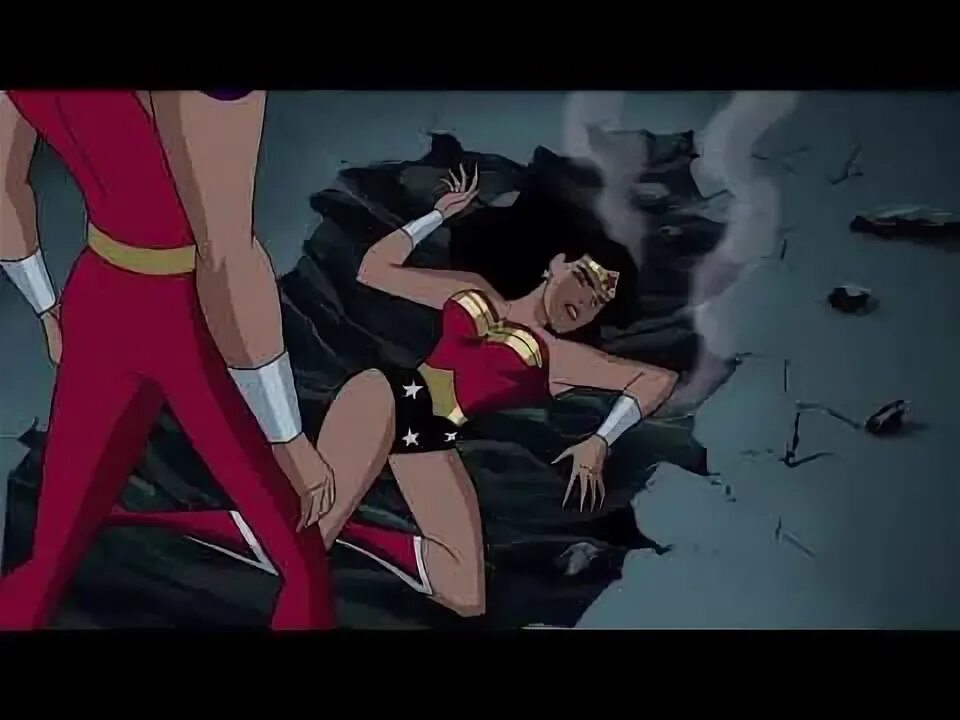 Wonder Woman Damsel/Ryona #1 (electrocuted) JLU - YouTube