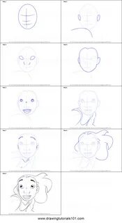 Lilo And Stitch Drawing Step By Step - pic-derp