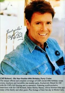 Cliff Richard's 60th. birthday cruise - THE BASSEY BLOG - Cl