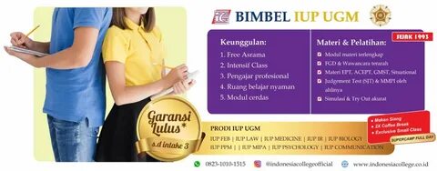 Bimbel IUP UGM LKBB Indonesia college