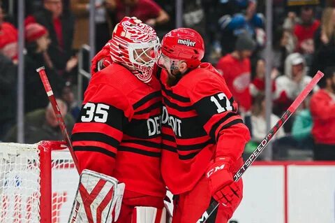 Red wings and Canucks heat up the rink with their intense chemistry.