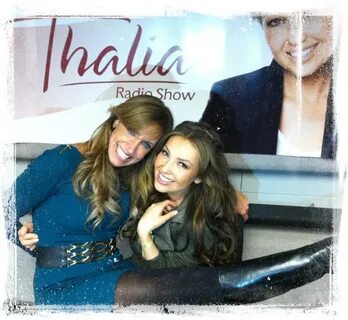 Thalia and Lili Estefan @ Conexion Thalia studio Enséñame a 