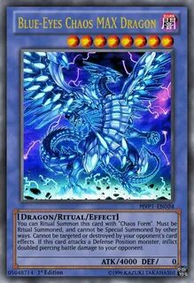 Blue-Eyes Chaos MAX Dragon Yugioh OCG Yugioh dragon cards, Y