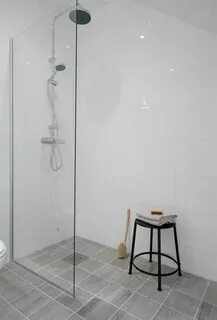 open shower bathroom Bathroom inspiration, Small bathroom wi