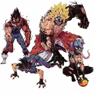 Dragon Ball Artist Gives The Z Fighters A Venomous Makeover