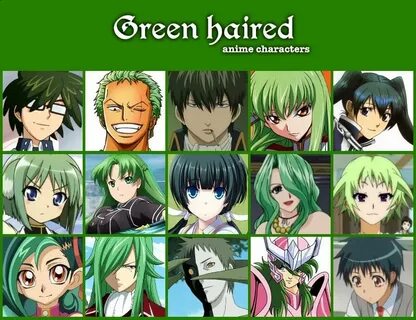 Favorite Green Haired Character Anime Amino