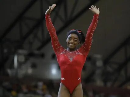 Biles defends World Championships achievements after matchin