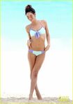 Lily Aldridge Shows Off Svelte Bikini Body for Beach Photo S