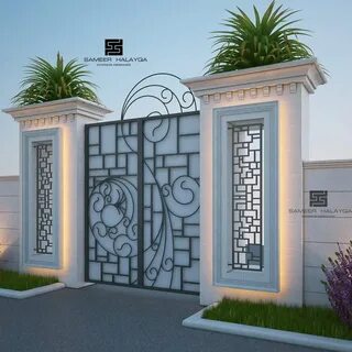 front yard gate design - Wonvo