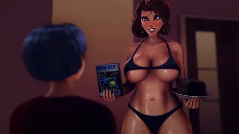 free nude pictures, naked, photos, art барышня :: 3D тян :: MILF :: Picket 