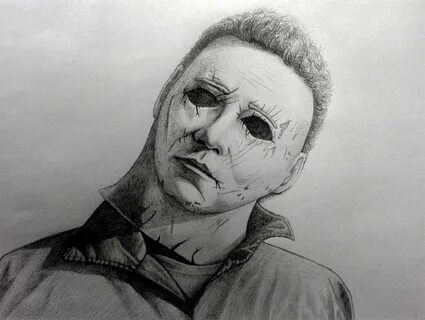 Michael Myers drawing Michael myers drawing, Movie character