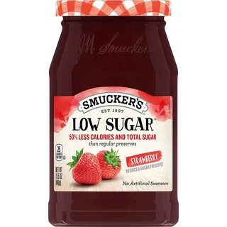 Smucker's Low Sugar Strawberry Preserves Oun Reduced Sales f