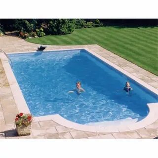 DIY Polymer Panel Pool Kit - Pool Dimensions 18' x 36' - Pan