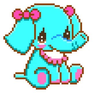 cute elephant Pixel Art Maker