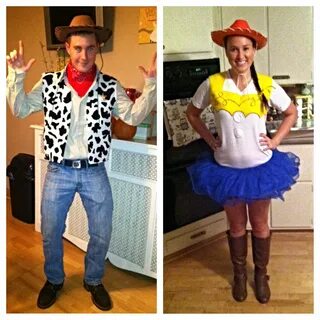 Homemade Toy Story Costumes - Woody & Jessie Jessie toy stor