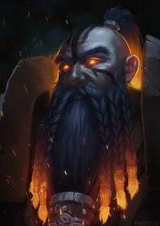 Dark Iron Dwarf male Fantasy dwarf, Warcraft art, Fantasy ra