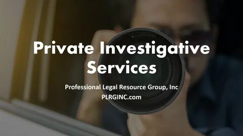 Professional Legal Resource Group, Inc.