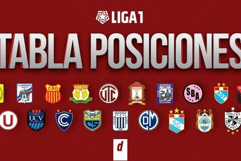 Tabla de posiciones Liga 1: fixture, resultados y partidos d