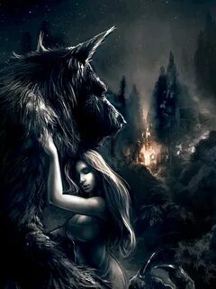 Pin by Акся on Werewolves & Vampires Werewolf art, Werewolf,